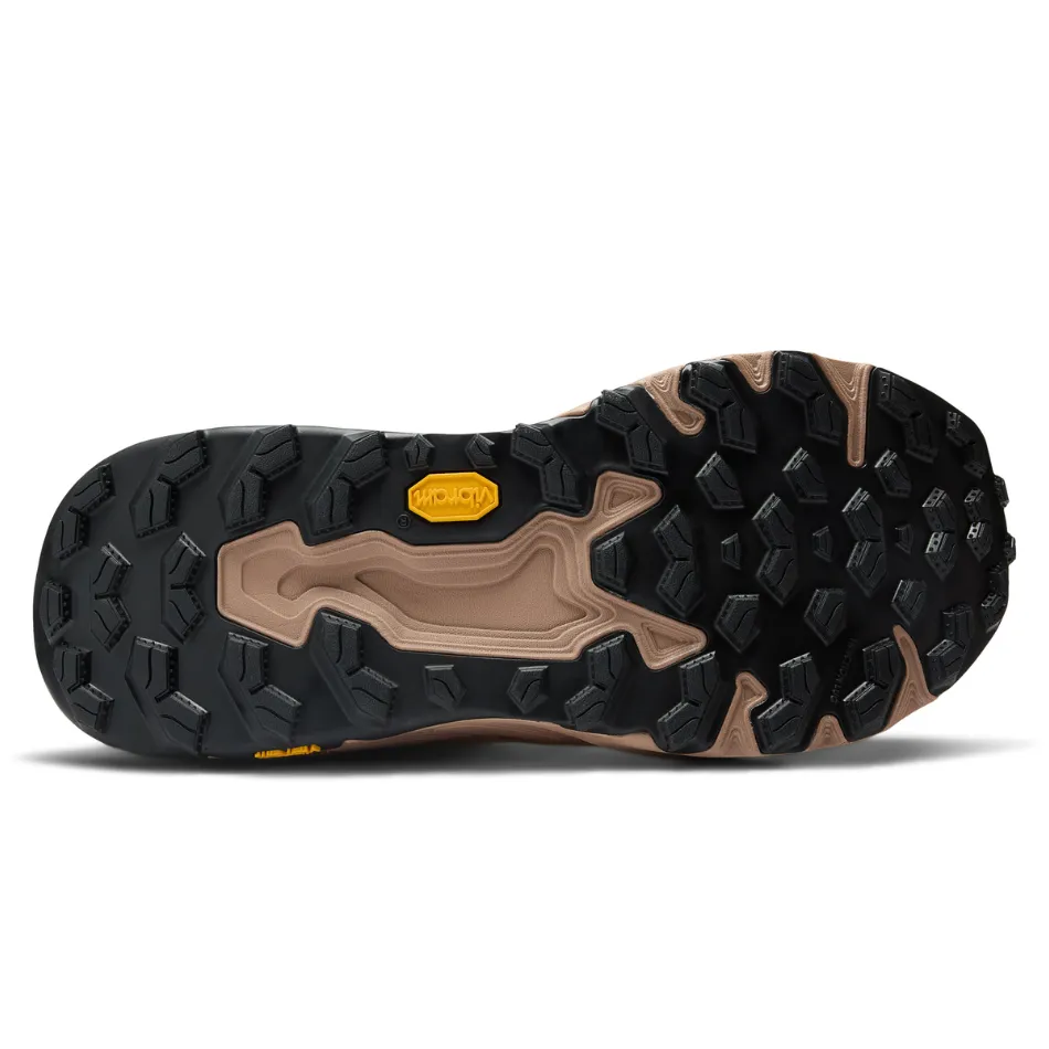 New Balance Men's Hierro V9 Trail Shoes in Desert Clay/Earth Shadow/Urgent Red AW25 snow running option