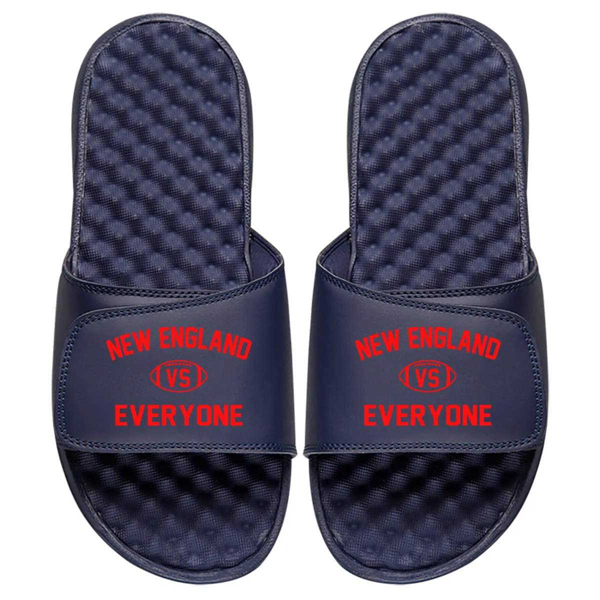 New England vs Everyone Red Text Slides