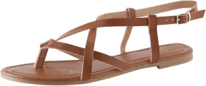 New Flat Bottom Clamping Sandals Foreign Trade Hollow Strap Beach Flat Bottom Memory Foam Women's Shoes Sandals