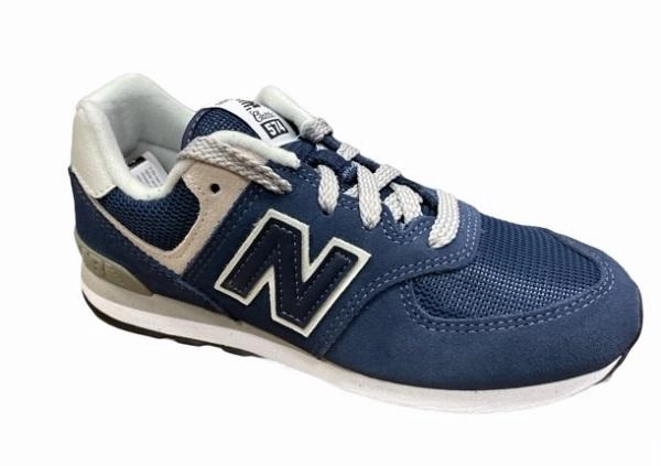 New Balance scarpa sneakers da ragazzo PC574GV blu snowy indoor - only shoes