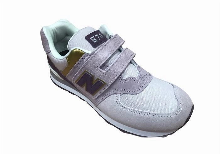 Anti Odor Insole New Balance sneakers da bambina YV574MLG rosa