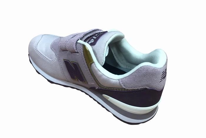 New Balance sneakers da bambina YV574MLG rosa Foam Composite