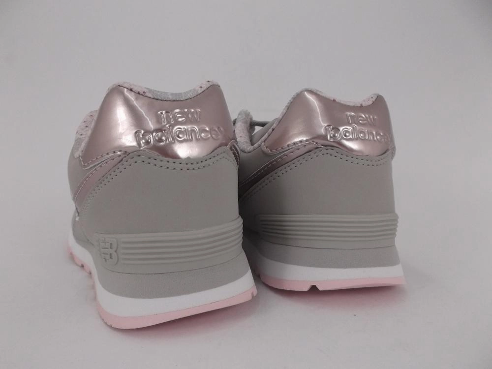 New Balance sneakers da ragazza KL574F1G beige gold running in a marsh area shoes