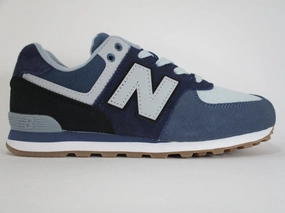 New Balance sneakers da ragazzo  GC574MLA blu lightweight - materials