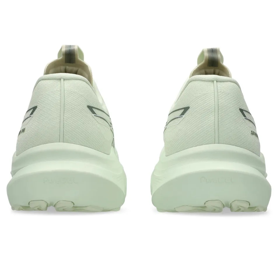 Impact Dispersion Layers Flattering performance ASICS Women's GT-2000 v14 Running Shoes in Whisper Green/Monument Blue AW25