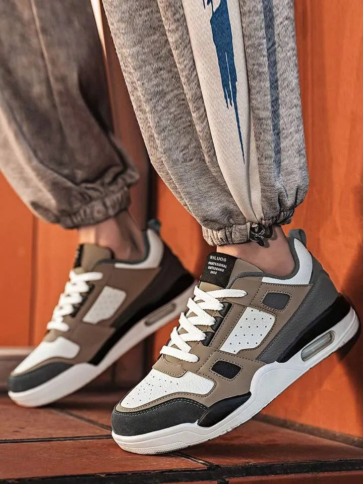 Niceprimes  Color Block Breathable Lightweight Sneakers