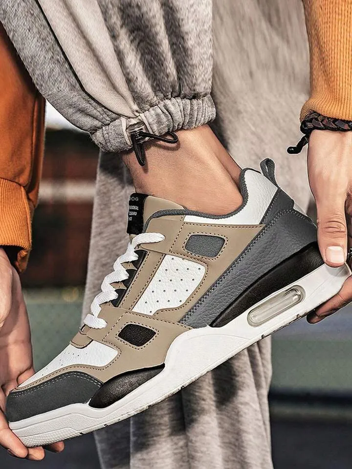 Niceprimes  Color Block Breathable Lightweight Sneakers