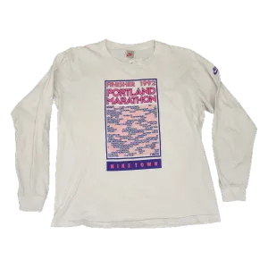 Nike 1992 Portland Marathon Long Sleeve Shirt - Size Large