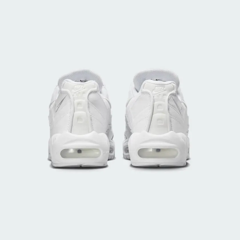 cross - training arch support insert Nike Air Max 95 Essential White Running Shoes Men's CT1268 100
