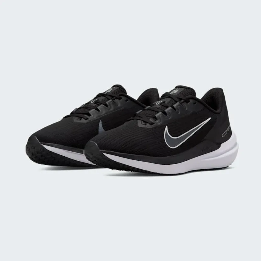 weight - lifting running shoes Torsion Spring Mechanism Nike Air Winflo 9 Women's Black Running Shoes DD8686 001