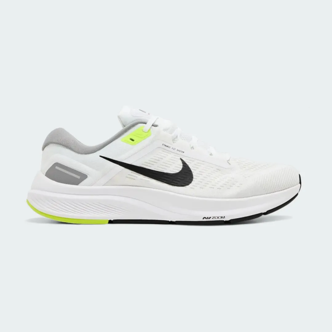 Nike Air Zoom Structure 24 White Men's Running Trainers DR9879 100 flexible running footwear