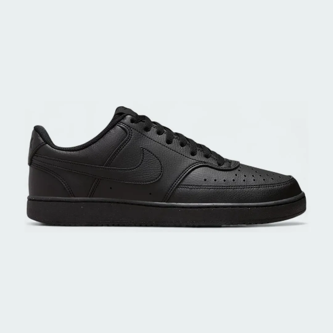 Nike Court Vision Lo Next Nature Black Trainers DH2987 002 race