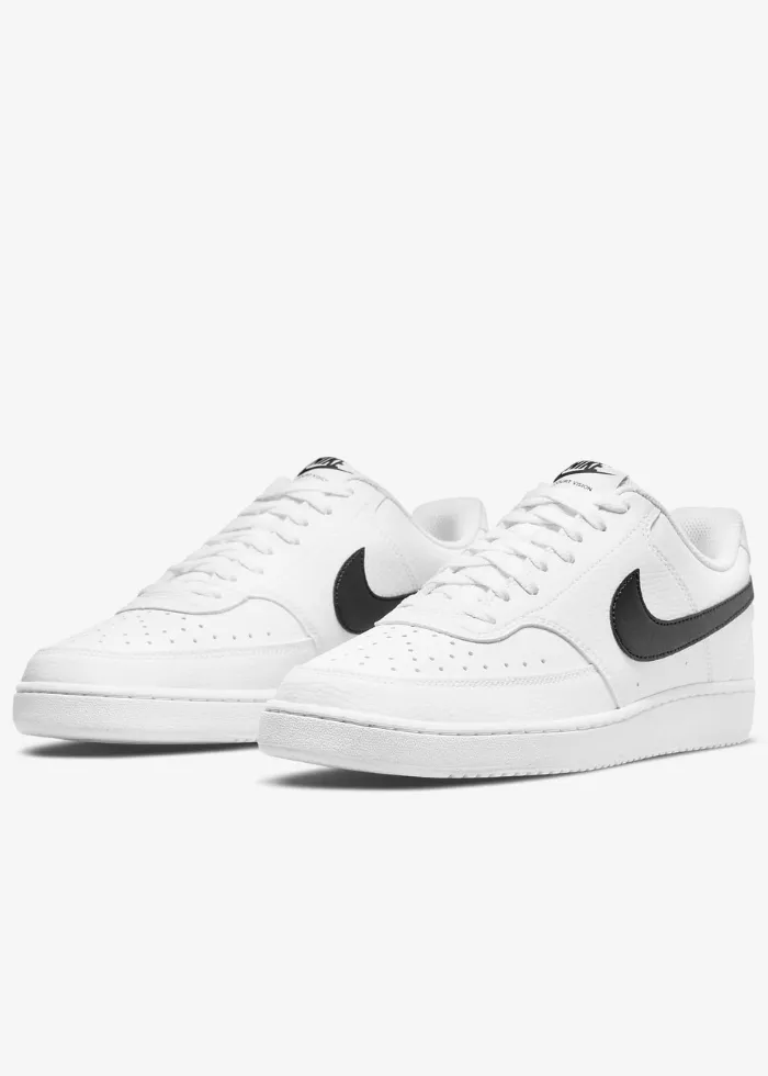Cushioned heel Contoured Arch Design Nike Court Vision Low Next Nature