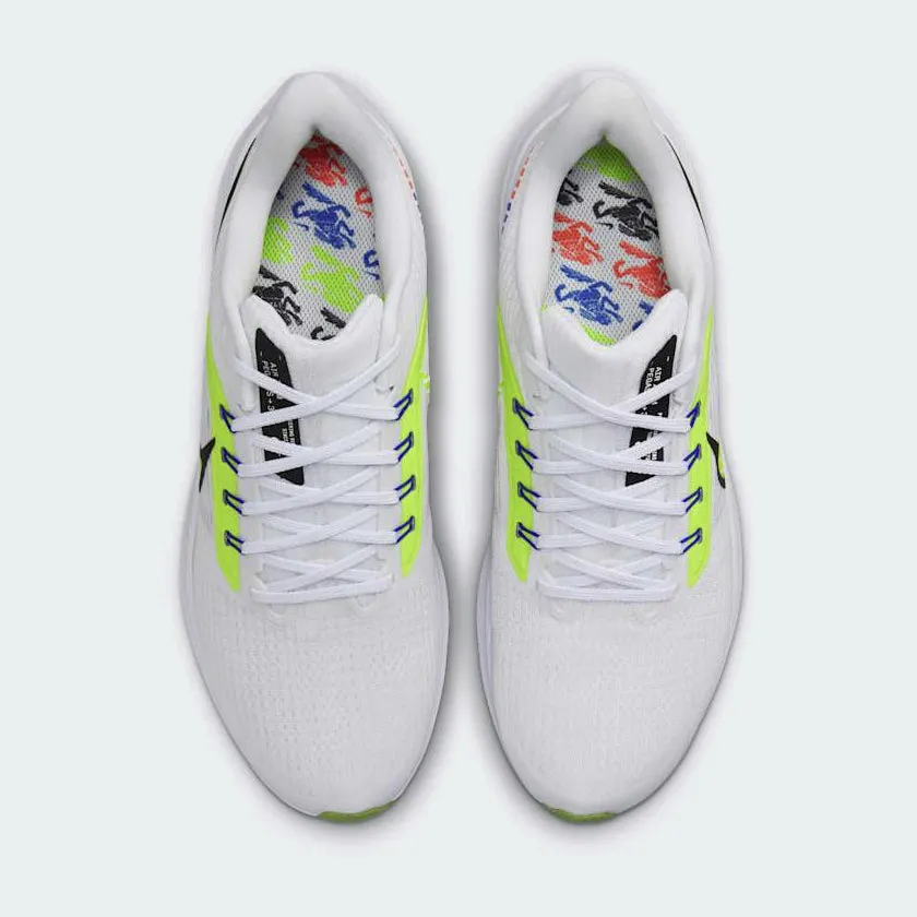 Vegan Material Seam Free Inner Sleeve Nike Pegasus 39 Premium Men's White Running Shoes DX1627 100
