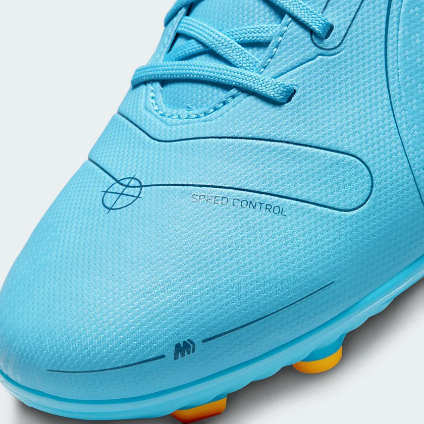 Nike Vapor 14 Club FG/MG Men's Football Boots - Chlorine Blue DJ2903 484 Adjustable Lace System