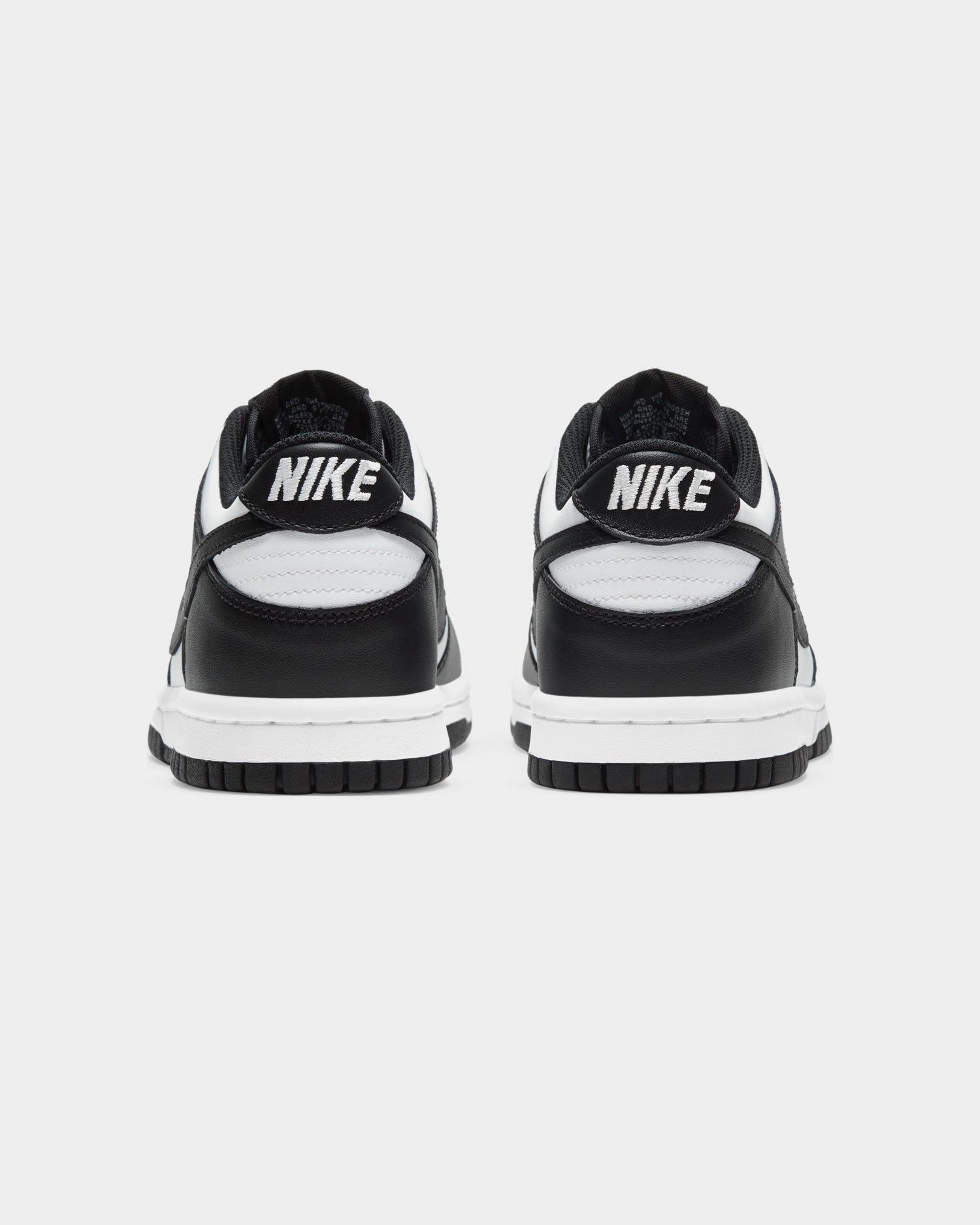 Nike Kid's Dunk Low "Panda" (GS) White/Black Padded Ankle Collar