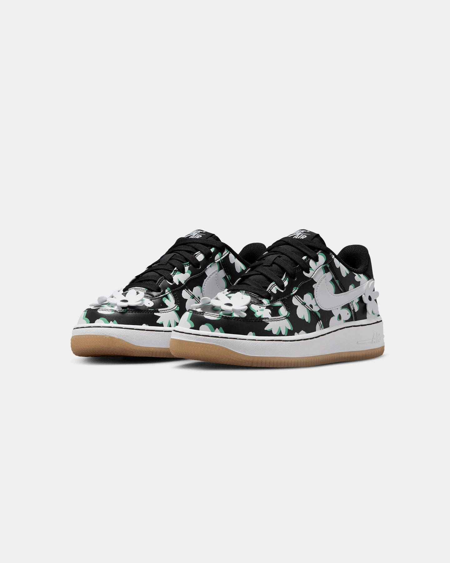 Nike Kids' Air Force 1 LV8 (GS) Black/White Casual Support