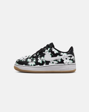 Nike Kids' Air Force 1 LV8 (GS) Black/White Vibe Street