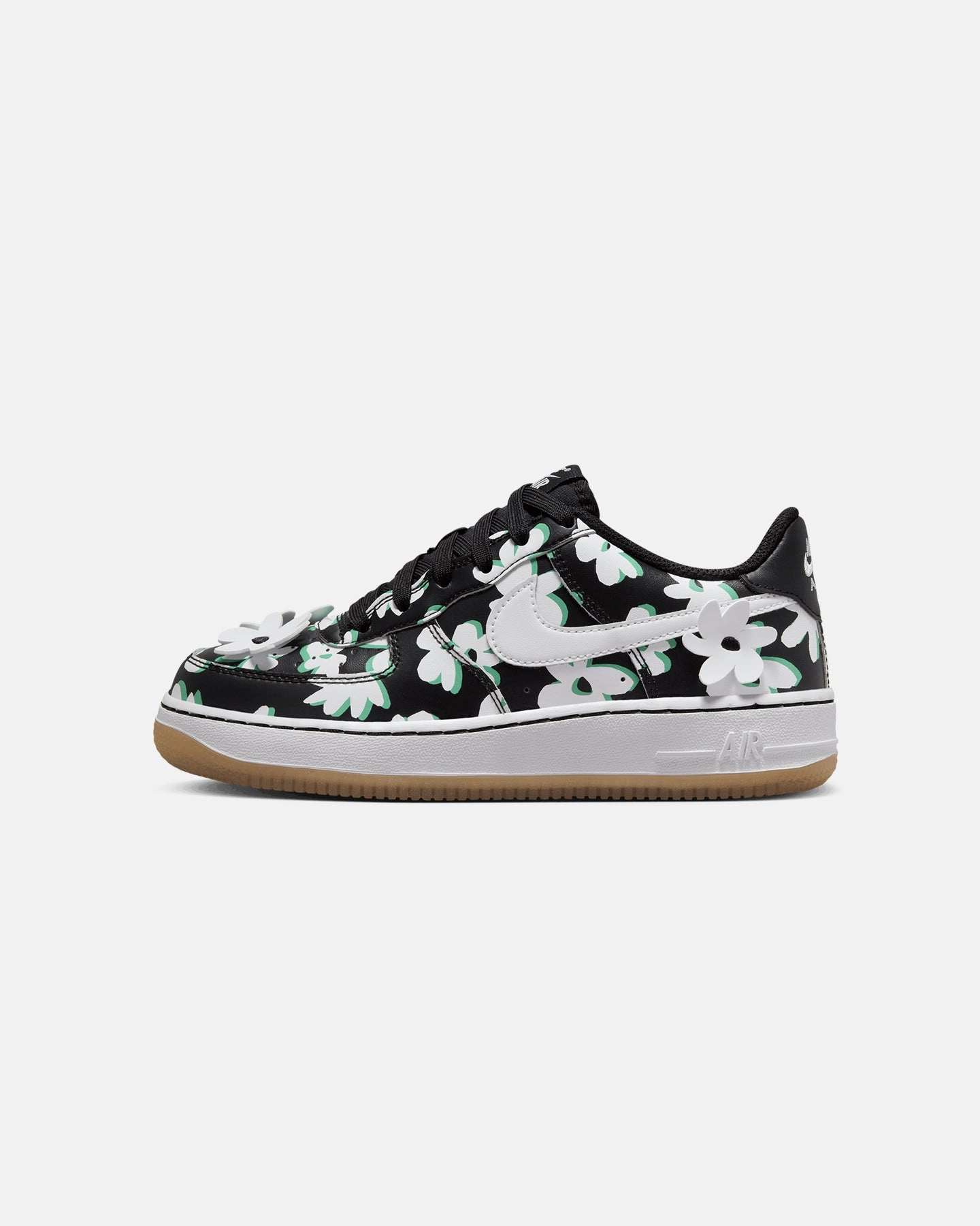 Nike Kids' Air Force 1 LV8 (GS) Black/White Vibe Street