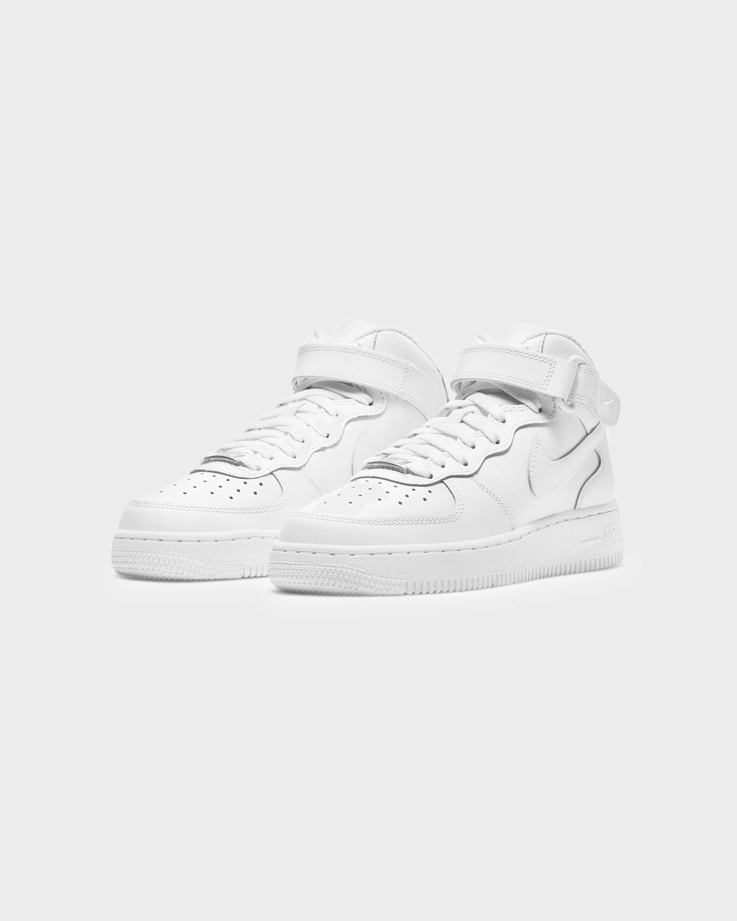 Dynamic flex Nike Kids' Air Force 1 Mid LE (GS) White/White