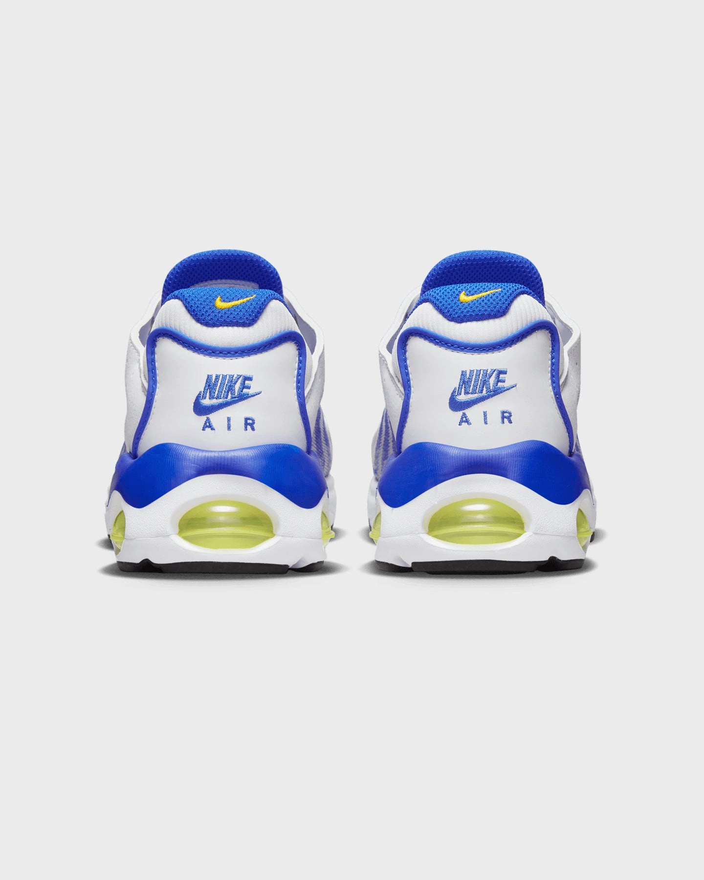 Cushioned Ankle Support Nike Kids' Air Max TW (GS) "Racer Blue" White/Speed Yellow/Blue