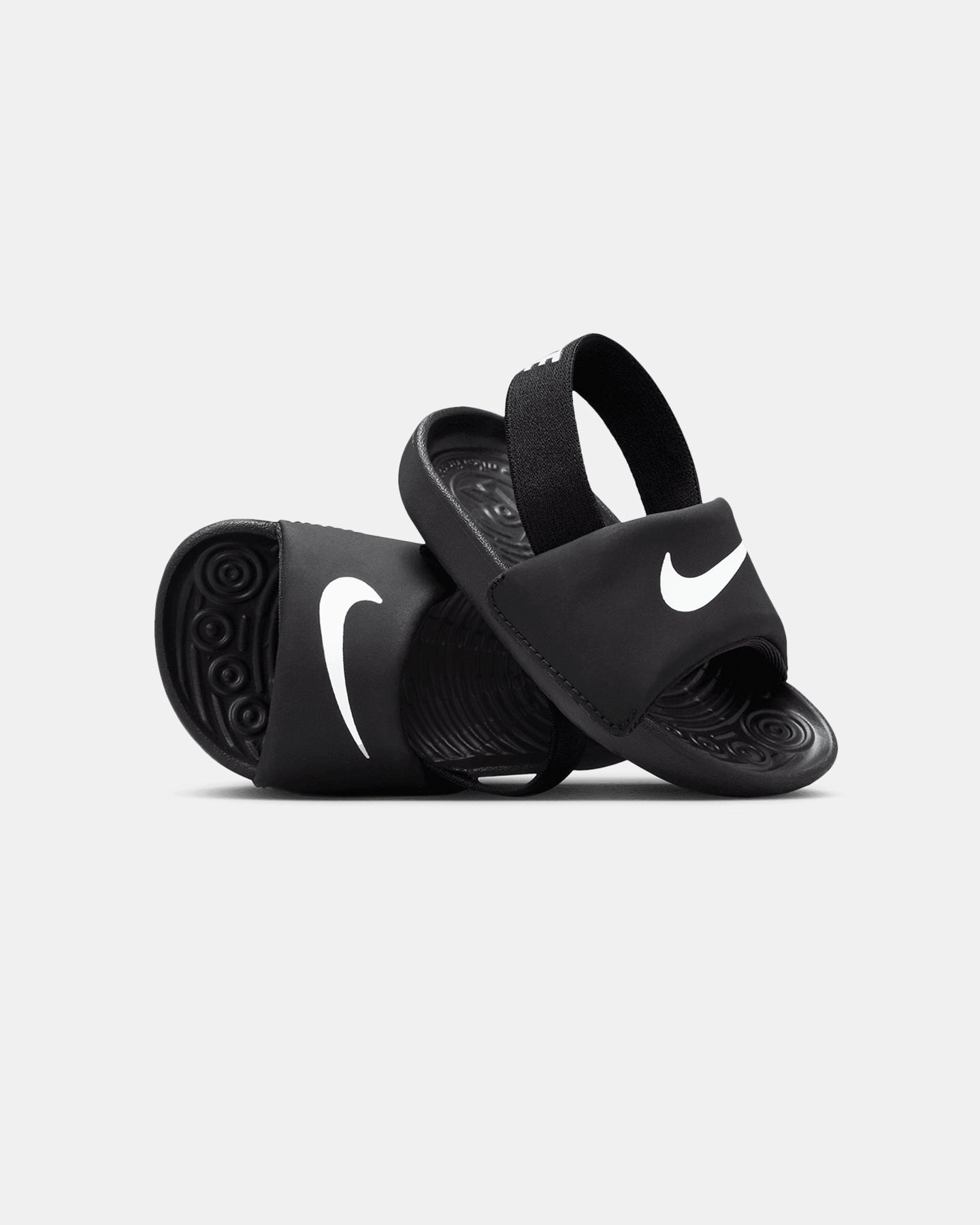 Padded flexibility Non slip grip Nike Kids' Infant Kawa Slide Black/White