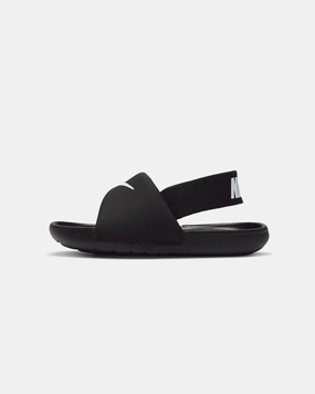 Nike Kids' Infant Kawa Slide Black/White All Day Wear Comfort
