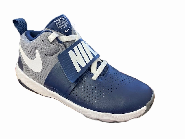 footgear for jogging Nike scarpa da bastek da junior Team Hustle 8 881941 401 midnight navy