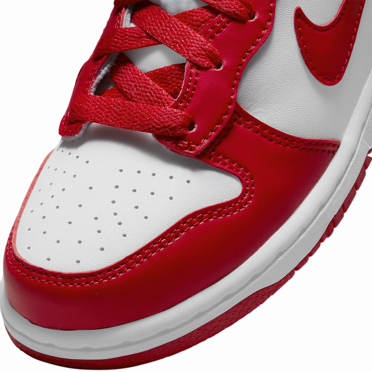 Nike scarpa Sneakers da bambino Dunk High PS DD2314-106 bianco-rosso Comfort Tongue weekday running choice