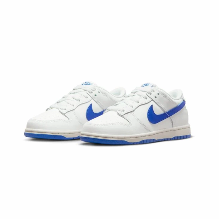 Compression Web Midsole running with group shoes Nike scarpa sneakers da bambino Dunk Low DH9756 105 bianco-azzurro