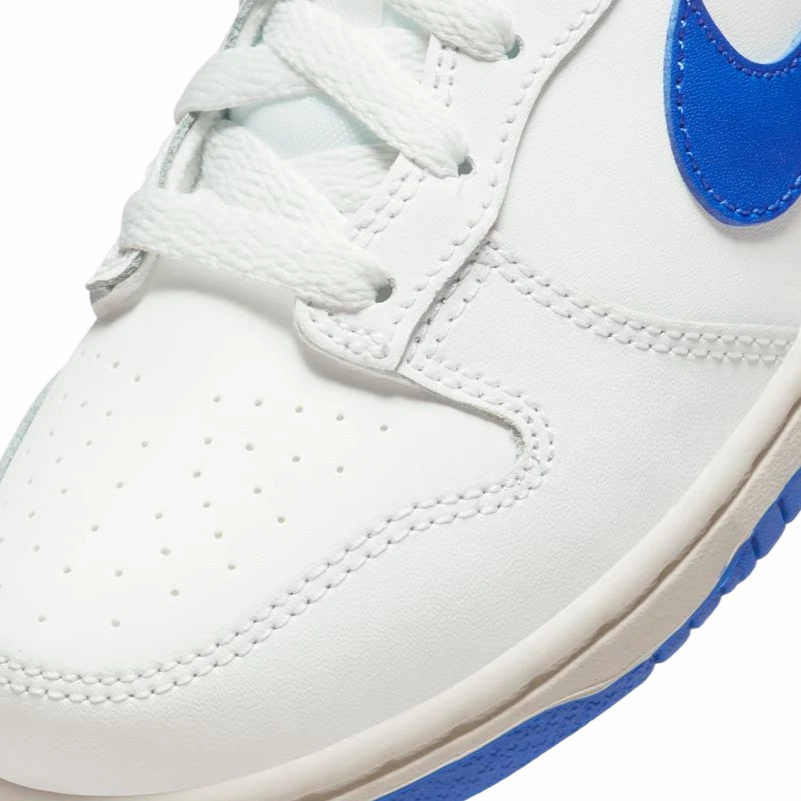 Flexible Movement Nike scarpa sneakers da bambino Dunk Low DH9756 105 bianco-azzurro