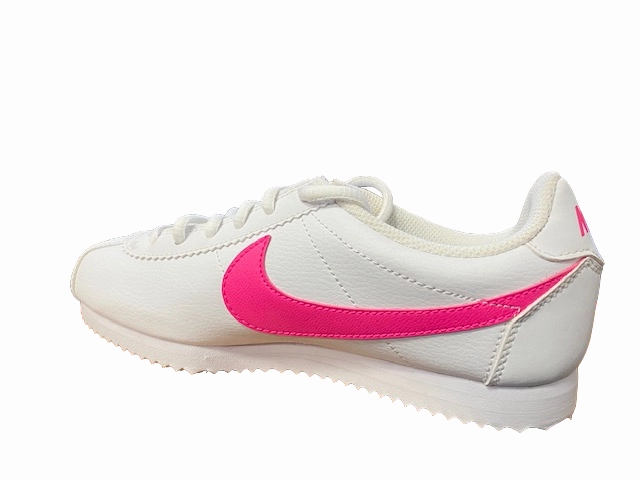 Nike scarpa sneakers da ragazza Cortez GS 749502 106 bianco-rosa running convenience