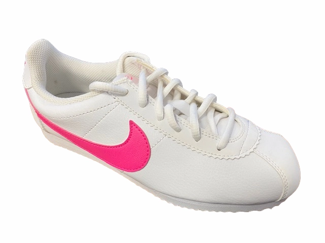 Sock Like Fit Technology energy - returning - midsole - feature shoes Nike scarpa sneakers da ragazza Cortez GS 749502 106 bianco-rosa