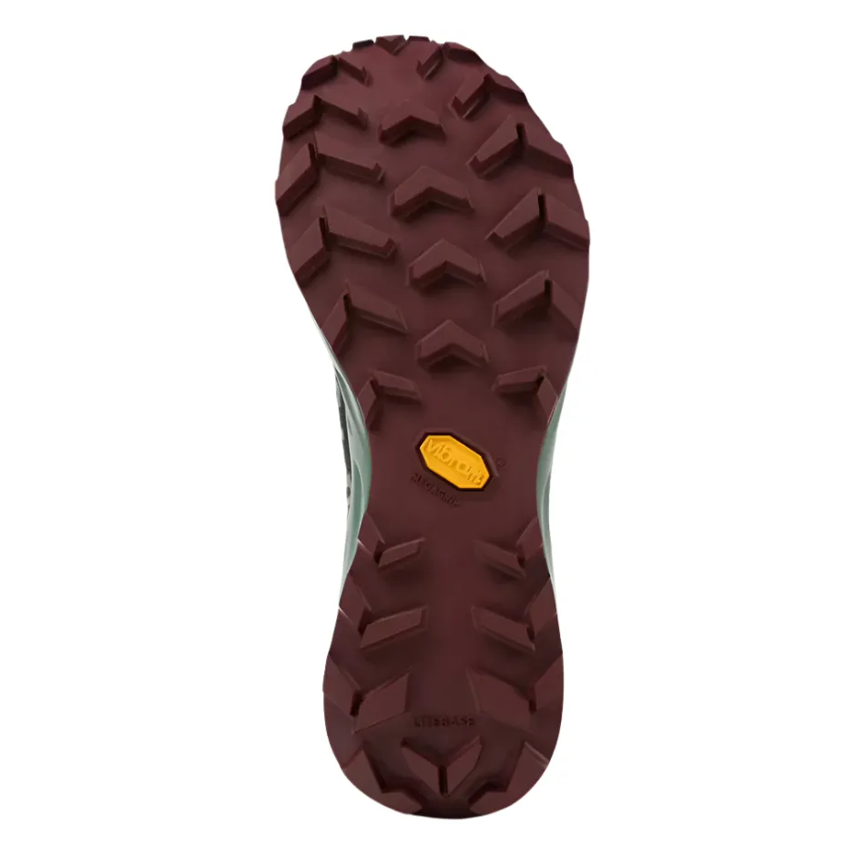 NNormal Unisex Kjerag Brut Trail Running Shoes in Red/Green AW25 Hydrophobic