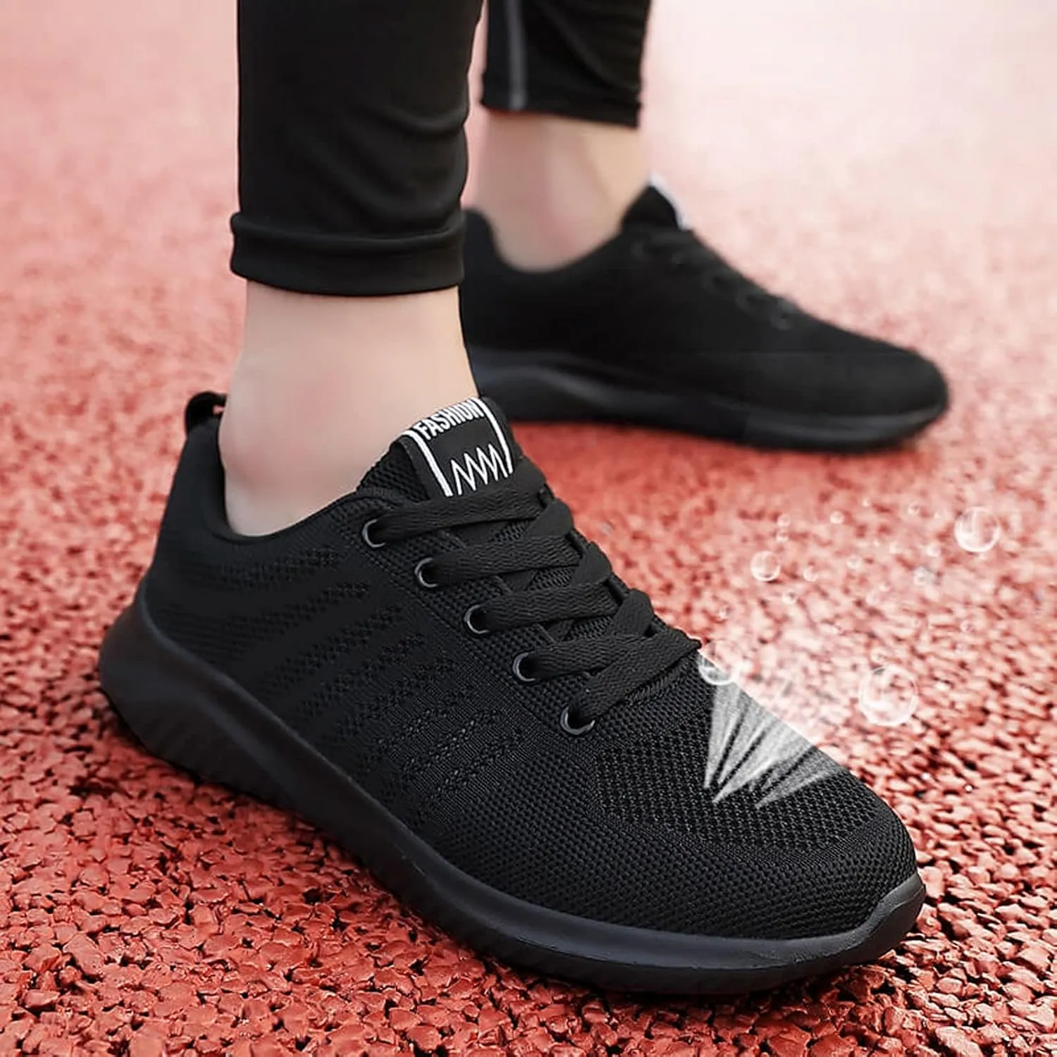 Non Slip Shoes for Women Food Service Plantar Fasciitis Womens Tennis Shoes Size 9 Wide Nursing Shoes Women Comfortable Slip On Casual White Platform Sneakers for Women Cycling Shoes Women Outdoor