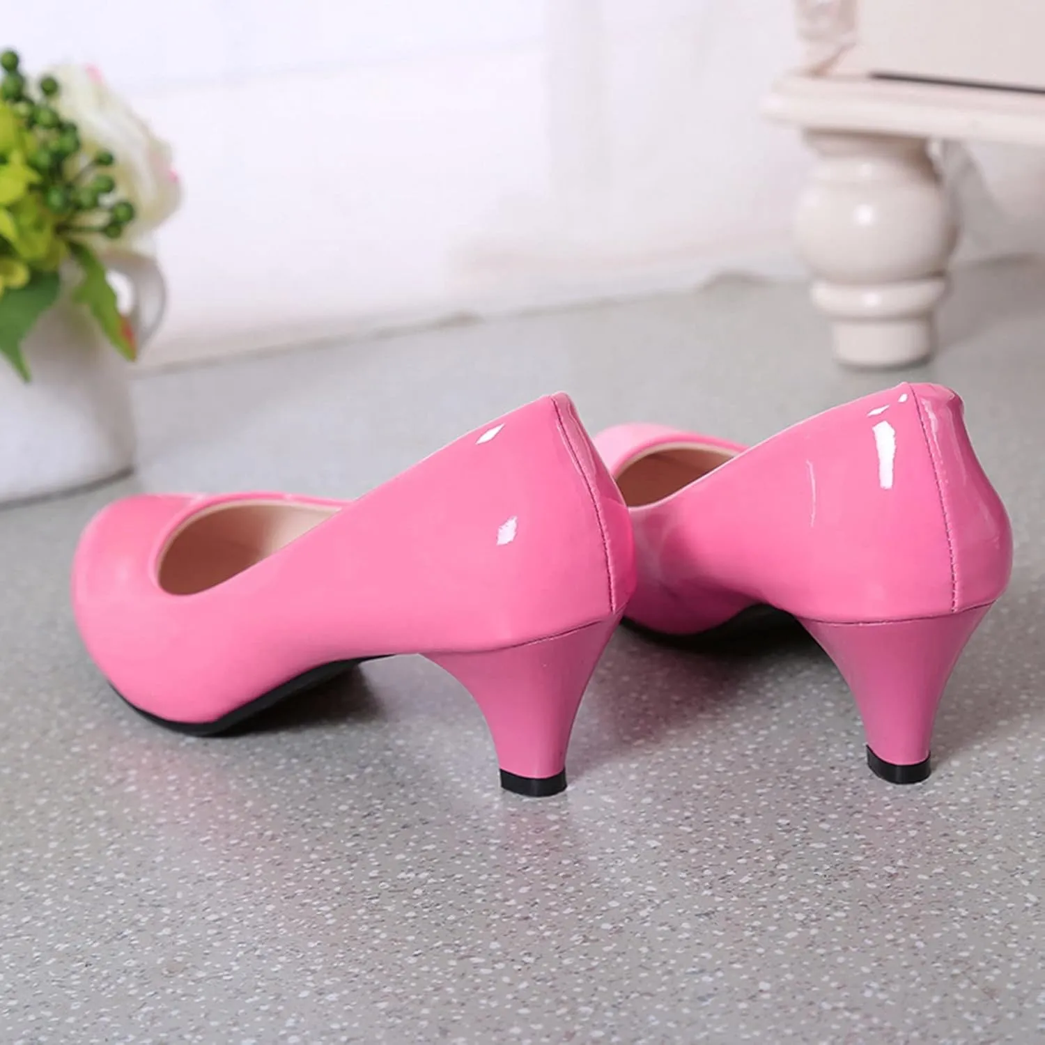Non Slip Work Shoes Women Loafers for Women Comfortable Dressy Slip onCasual Round Head Christmas Shoes for Women Athletic Tennis Shoes Womens