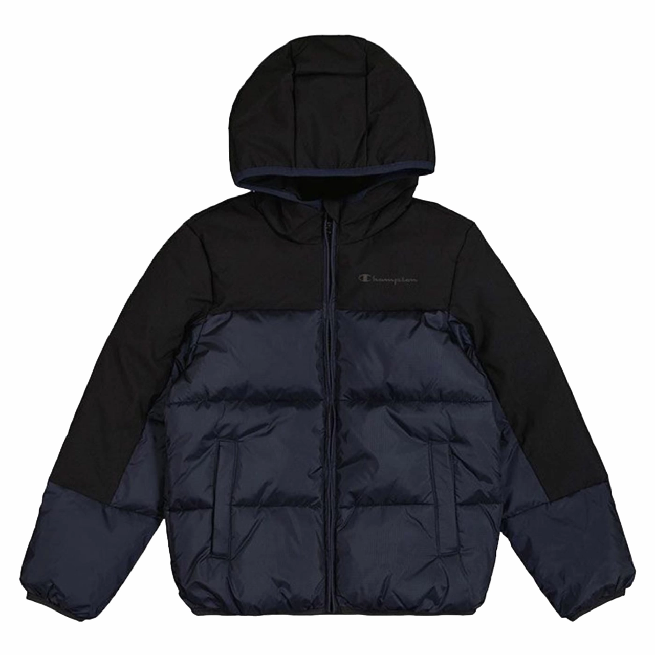 anti static Climb Champion giubbotto con cappuccio da ragazzo 306872 BS501 blu