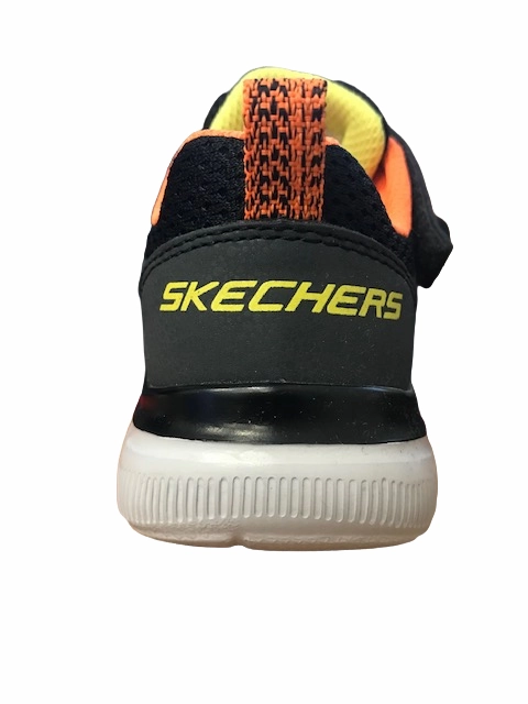 Odor-resistant Ergonomic Insole Contour Skechers sneakers da bambino Flex Advantage 2.0 97451L CCBK grigio nero