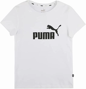 Lightweight Fashion Puma T-shirt da ragazza manica corta ESS Logo Tee G 587029 02 white