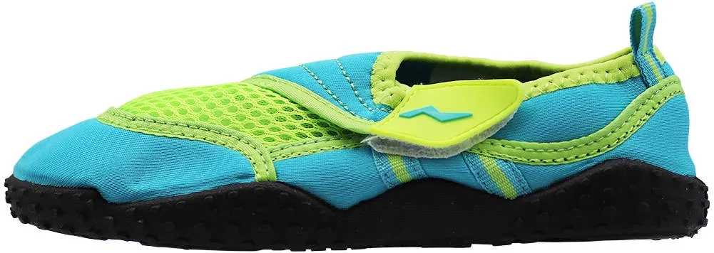 NORTY Girls 11-4 Turquoise/Lime Watershoe 38702