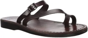 Nuri - Leather slide sandals - Womens Sandals