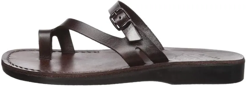 Nuri - Leather slide sandals - Womens Sandals