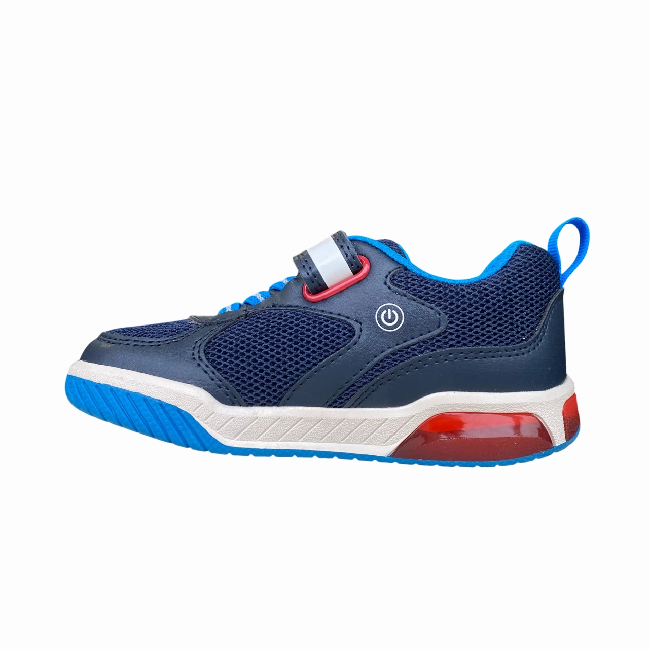 Geox scarpa da bambino con luci Inek J559CE 01454 C0693 blu Stability Control Feature