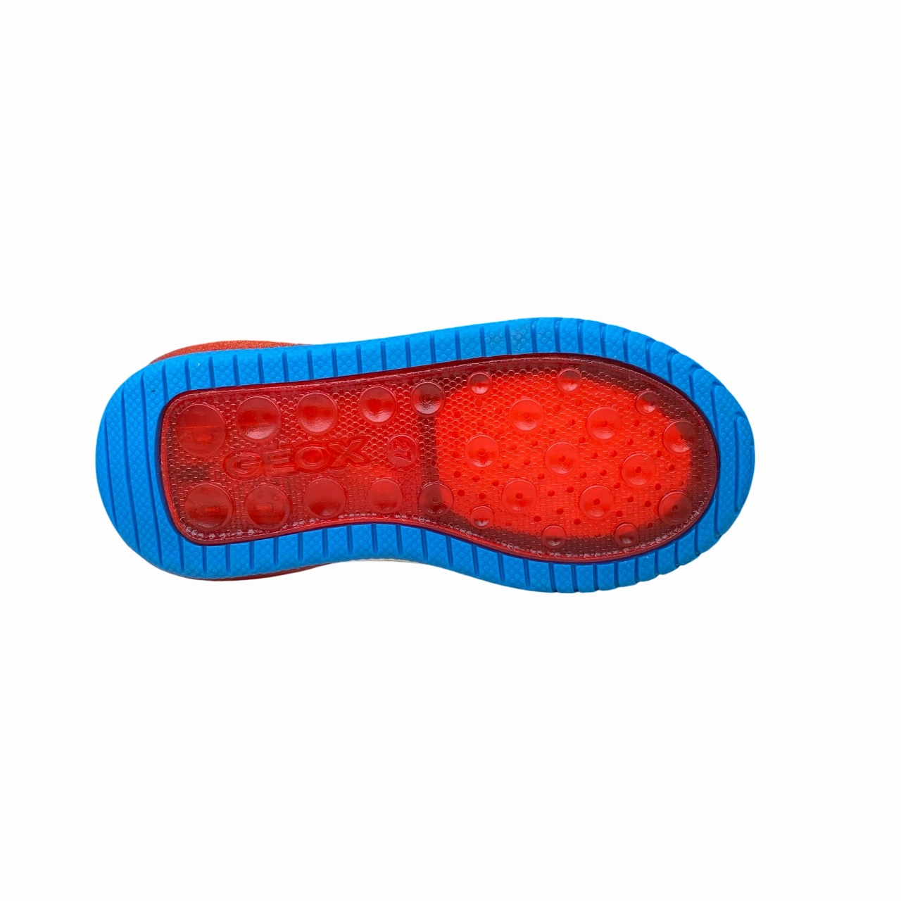 Geox scarpa da bambino con luci Inek J559CE 01454 C0693 blu running in well - maintained tracks shoes twistable running shoes