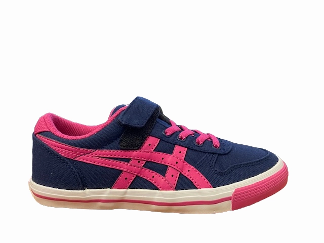 Cardio Session Onitsuka Tiger scarpa in tela da ragazza AAron C3C0N 5018 blu-fucsia
