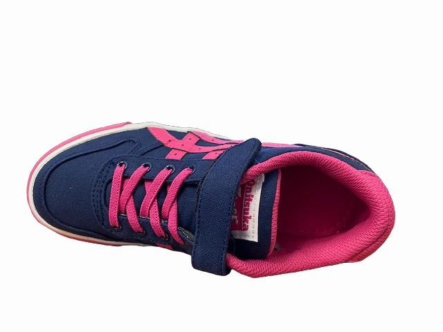 Foot Control Adaptive Response Sole Onitsuka Tiger scarpa in tela da ragazza AAron C3C0N 5018 blu-fucsia