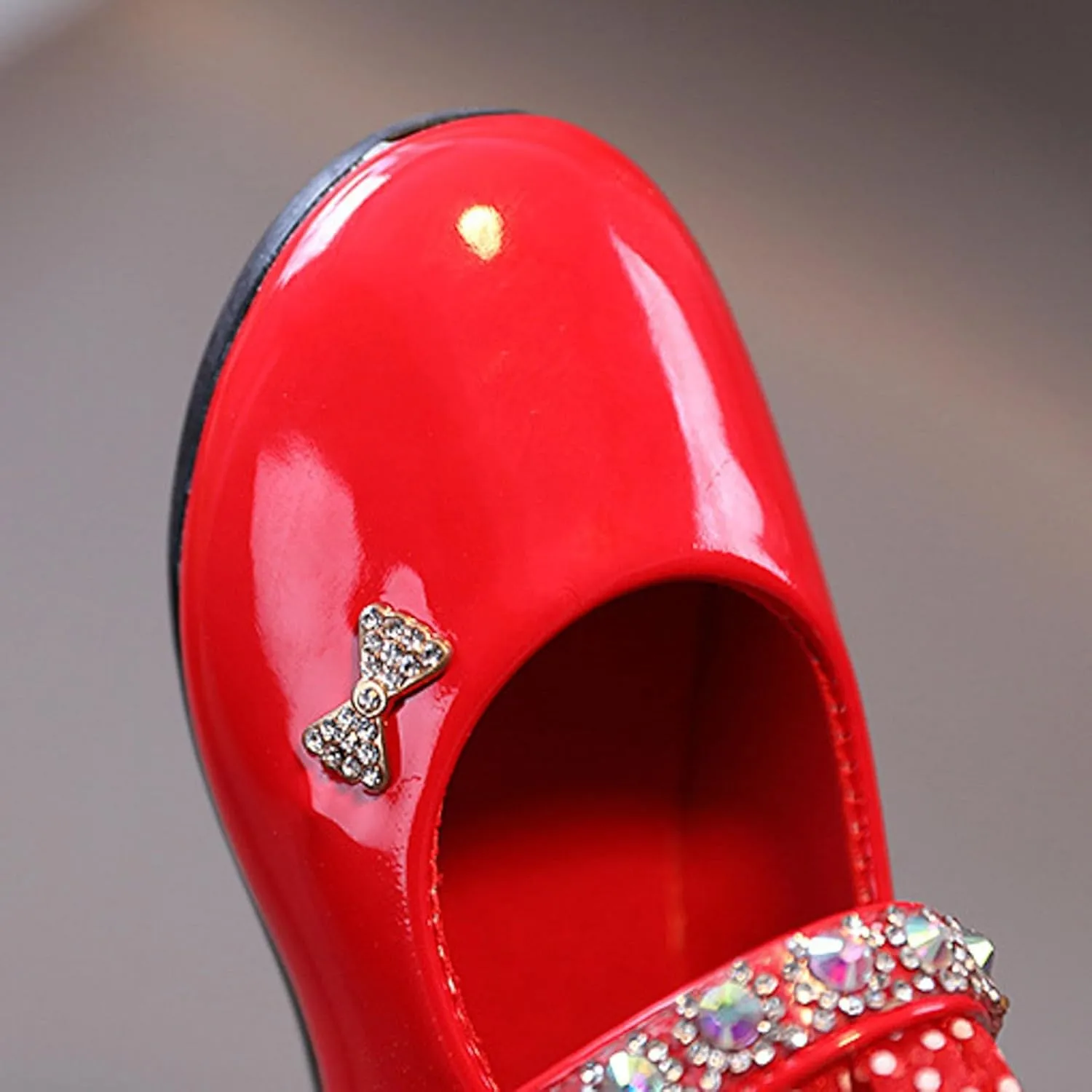 Open Toe Sandals Girls Leather Shoes Spring And Fall New Soft Bottom Shoes Foreign Students Small Leather Dance Fashion Flat Bottom Performance