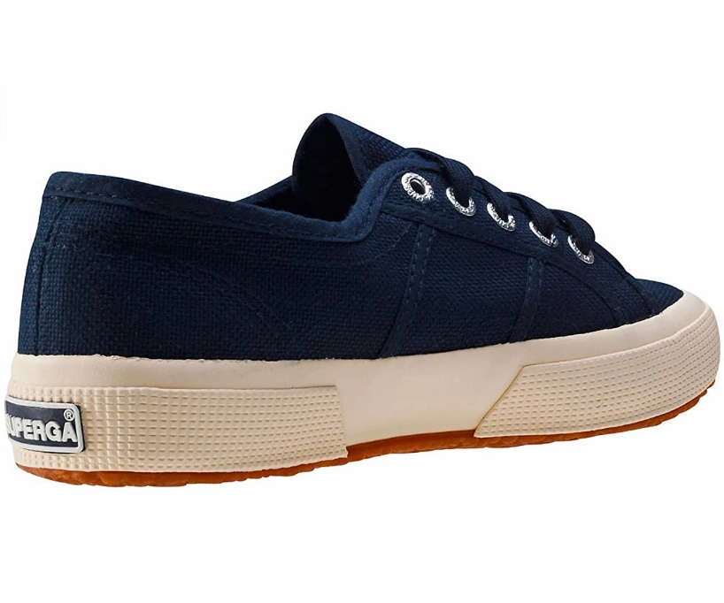 Superga scarpa sneakers da bambino 2750 JCOT Classic S0003C0 933 blu urban running shoes grass - running shoes