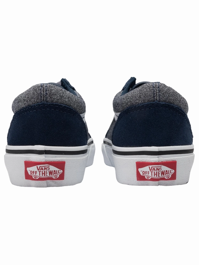 Vans scarpa sneakers da ragazzi Old Skool VN0A4BUUV9E1 blu kickboxing shoes