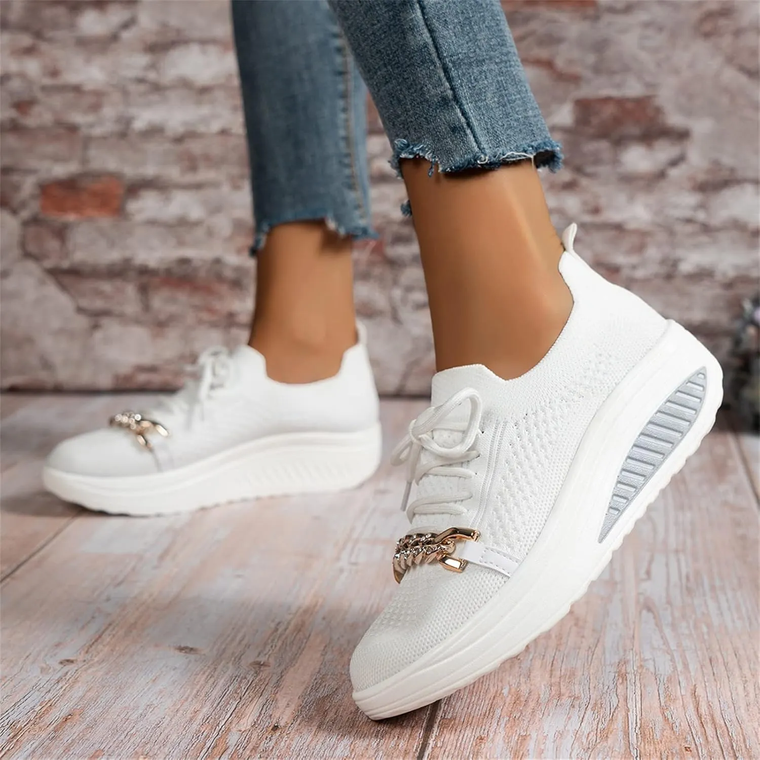 Orthopedic Casual Shoes for Plantar Fasciitis Relief Womens Slip On Walking Sneakers with Arch Support Comfortable Loafers Diabetic Feet